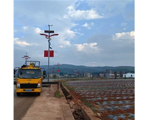 新疆广场太阳能路灯生产厂家