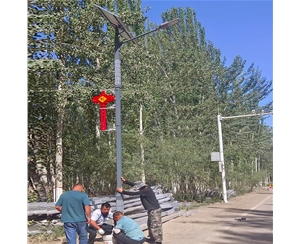 新疆太阳能路灯安装